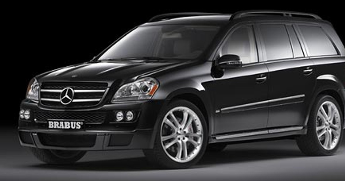 Mercedes GL Brabusa - ostry jak brzytwa