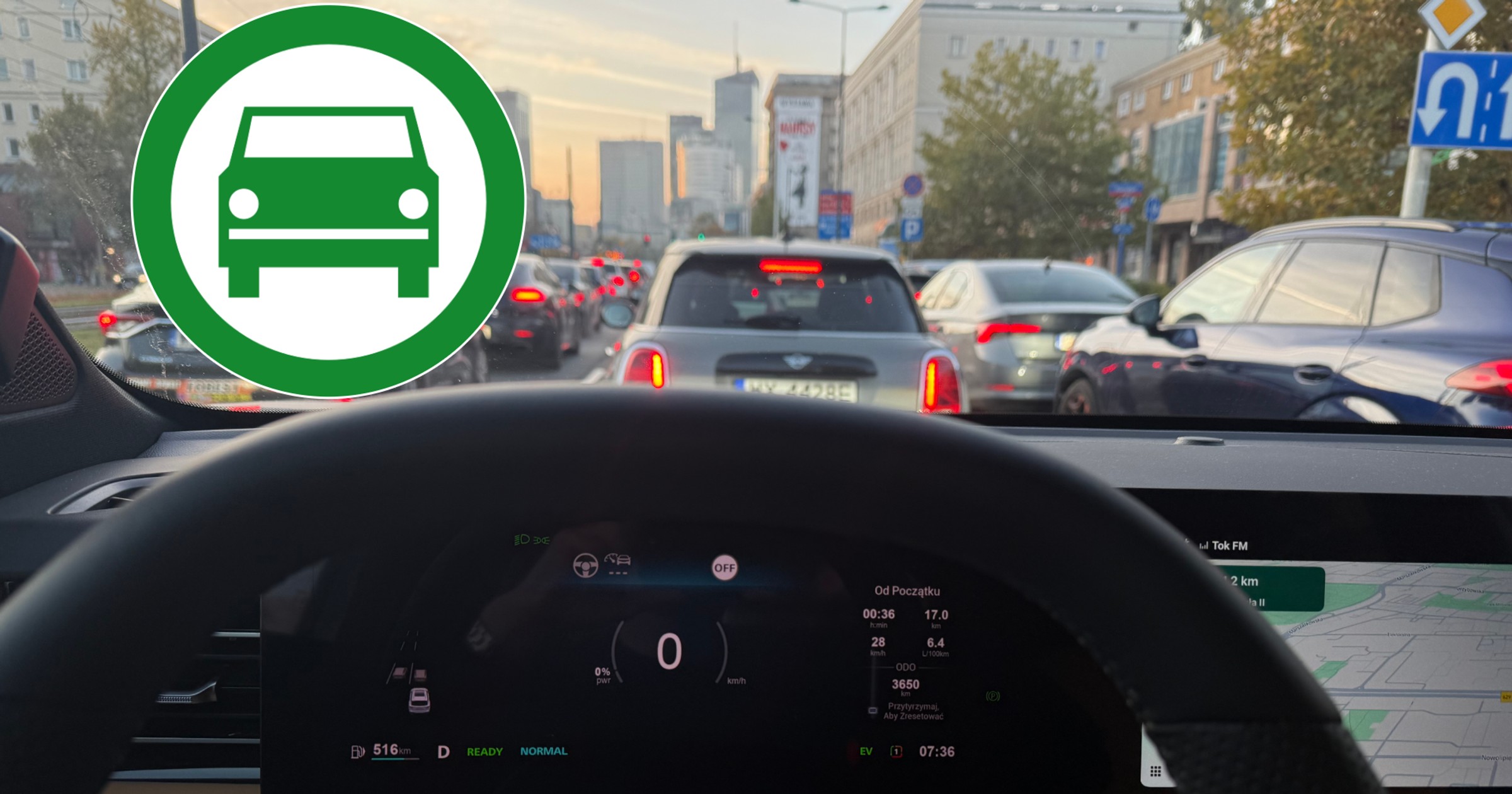 Strefa czystego transportu w Warszawie – niewiele aut "wypadło z obiegu"