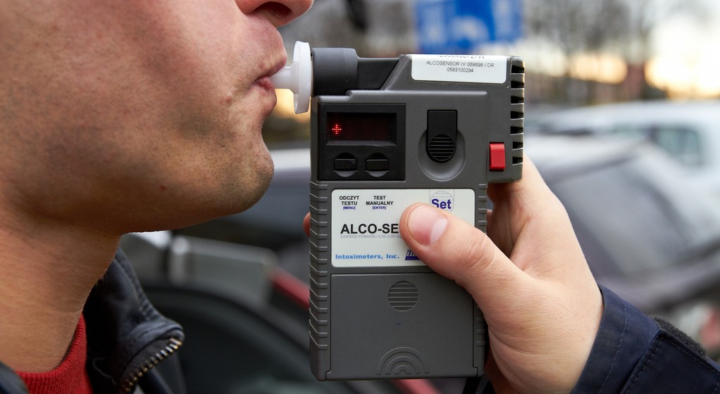 Badanie alkomatem