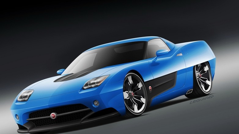 Corvette na oldschoolowo