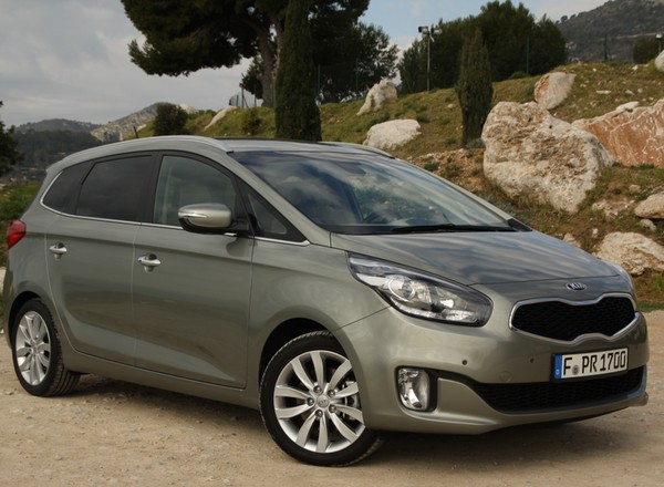 Kia Carens (pierwsza jazda)
