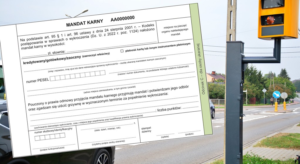 Mandat z fotoradaru będzie można opłacić przez Internet