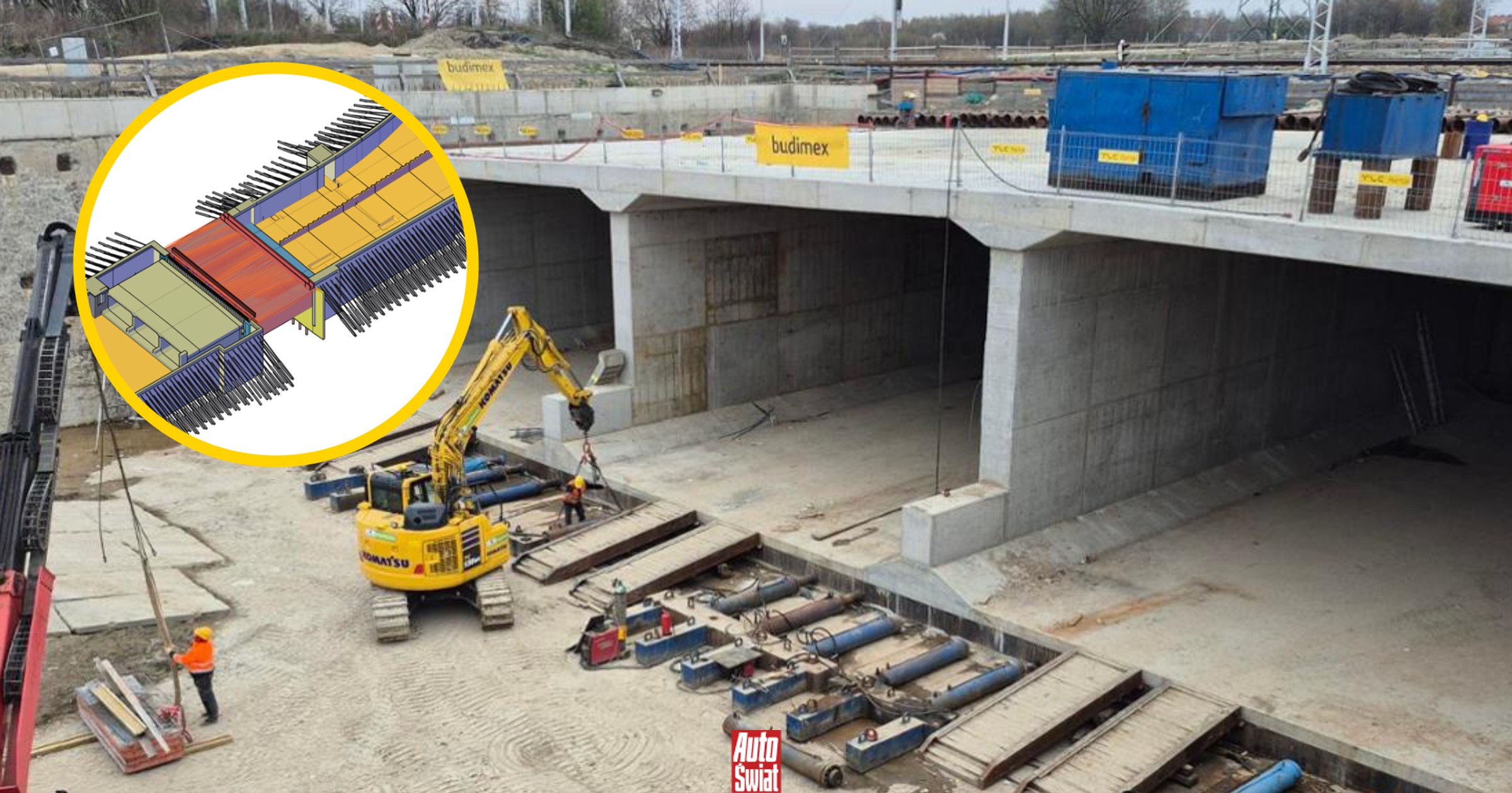 Gigantyczna operacja na budowie obwodnicy Oświęcimia. Wcześniej nikt tego nie robił