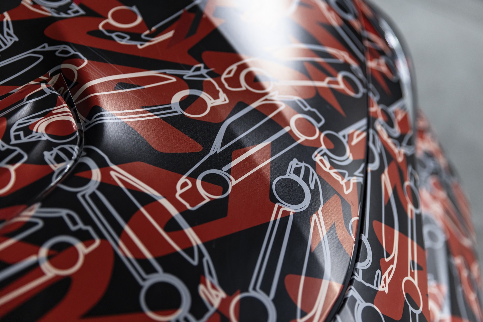 Zakamuflowana prototypowa Honda Civic Type R