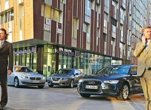 Saab 9-5 kontra BMW serii 5 i Audi A6: limuzyna dla dyrektora