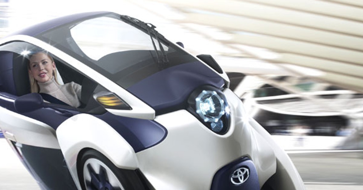 Genewa 2013: Toyota i-Road na trzech kołach