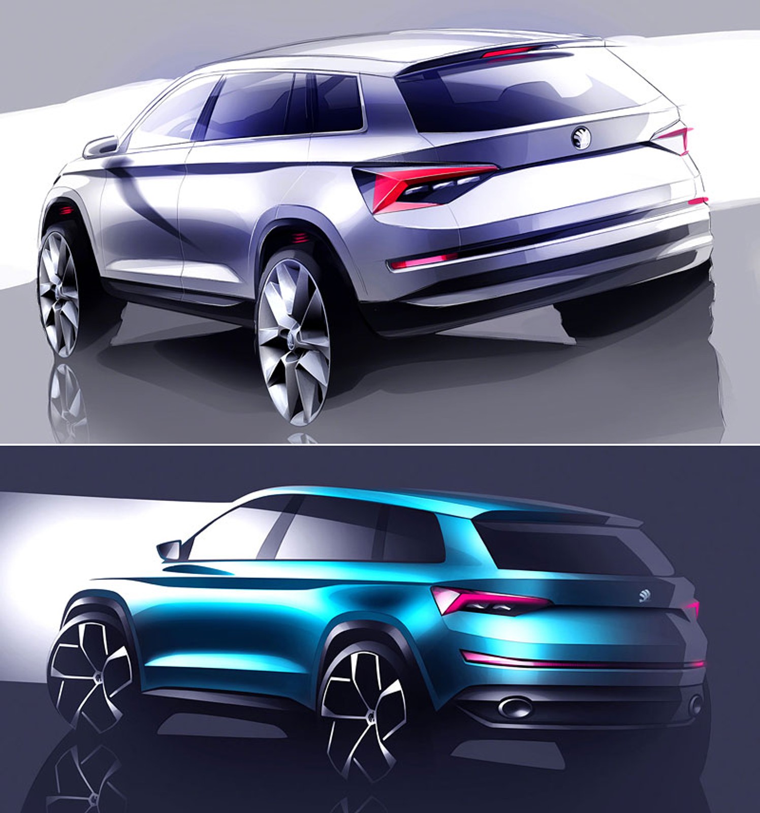Skoda Kodiaq - porównanie z konceptem Vision S