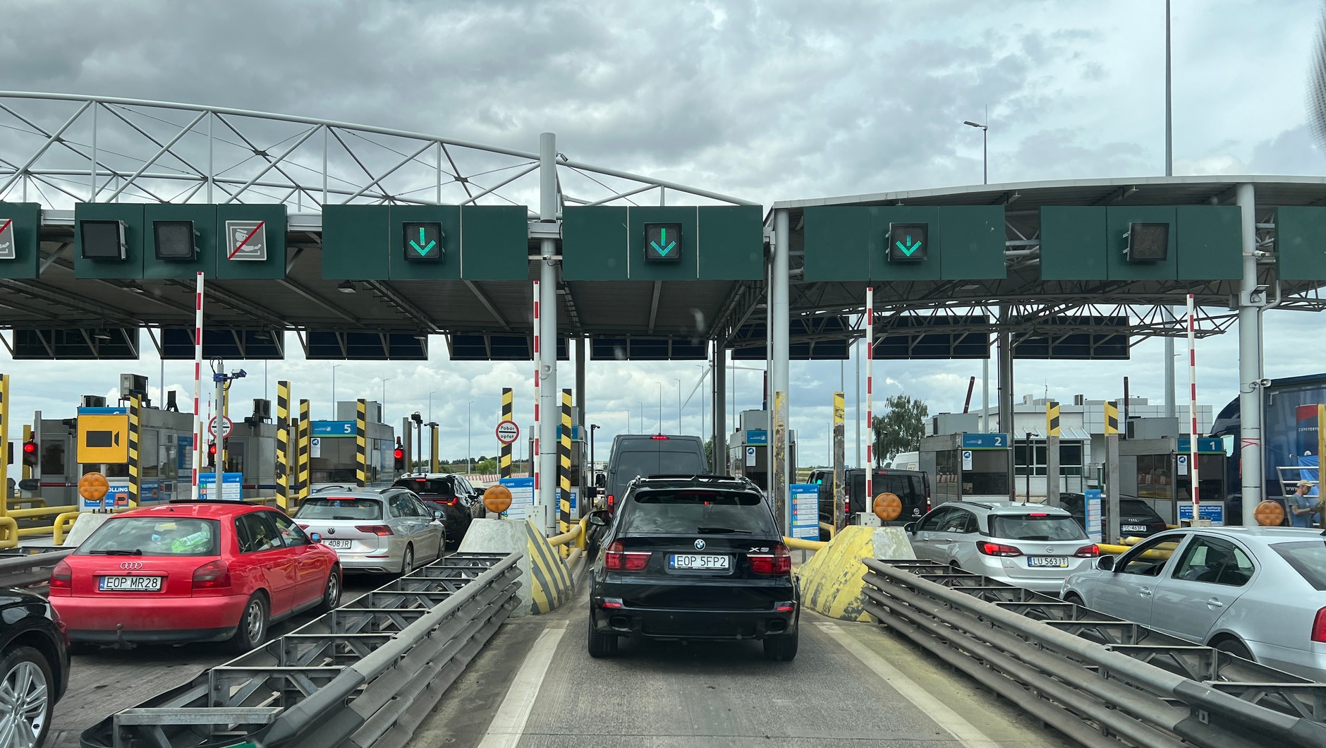 Punkt poboru opłat na autostradzie A2