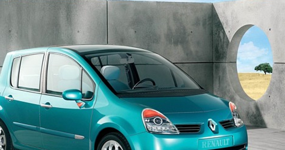Renault Modus na jesieni