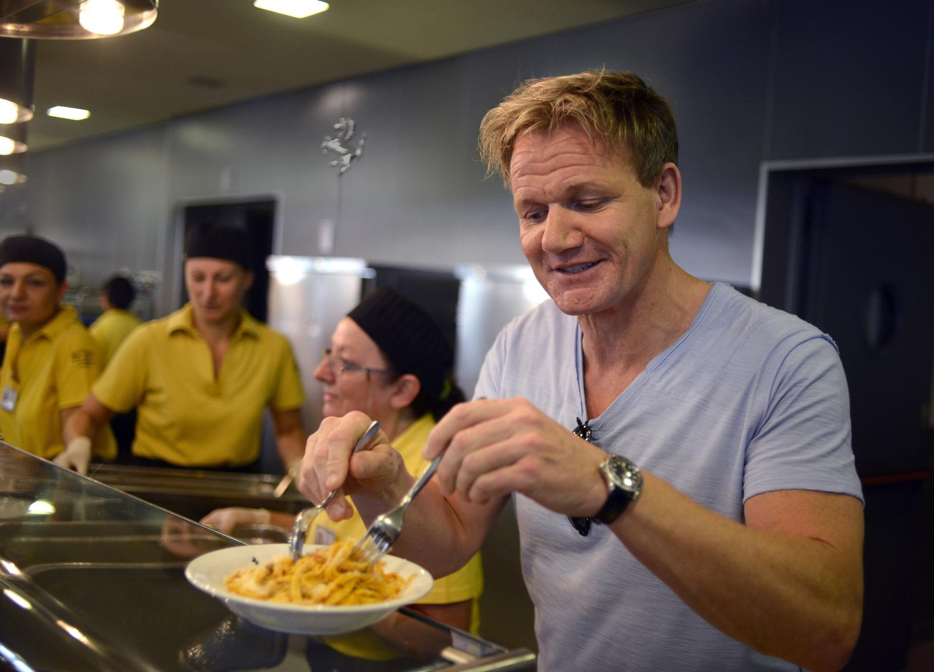 Gordon Ramsay zasmakował w Ferrari