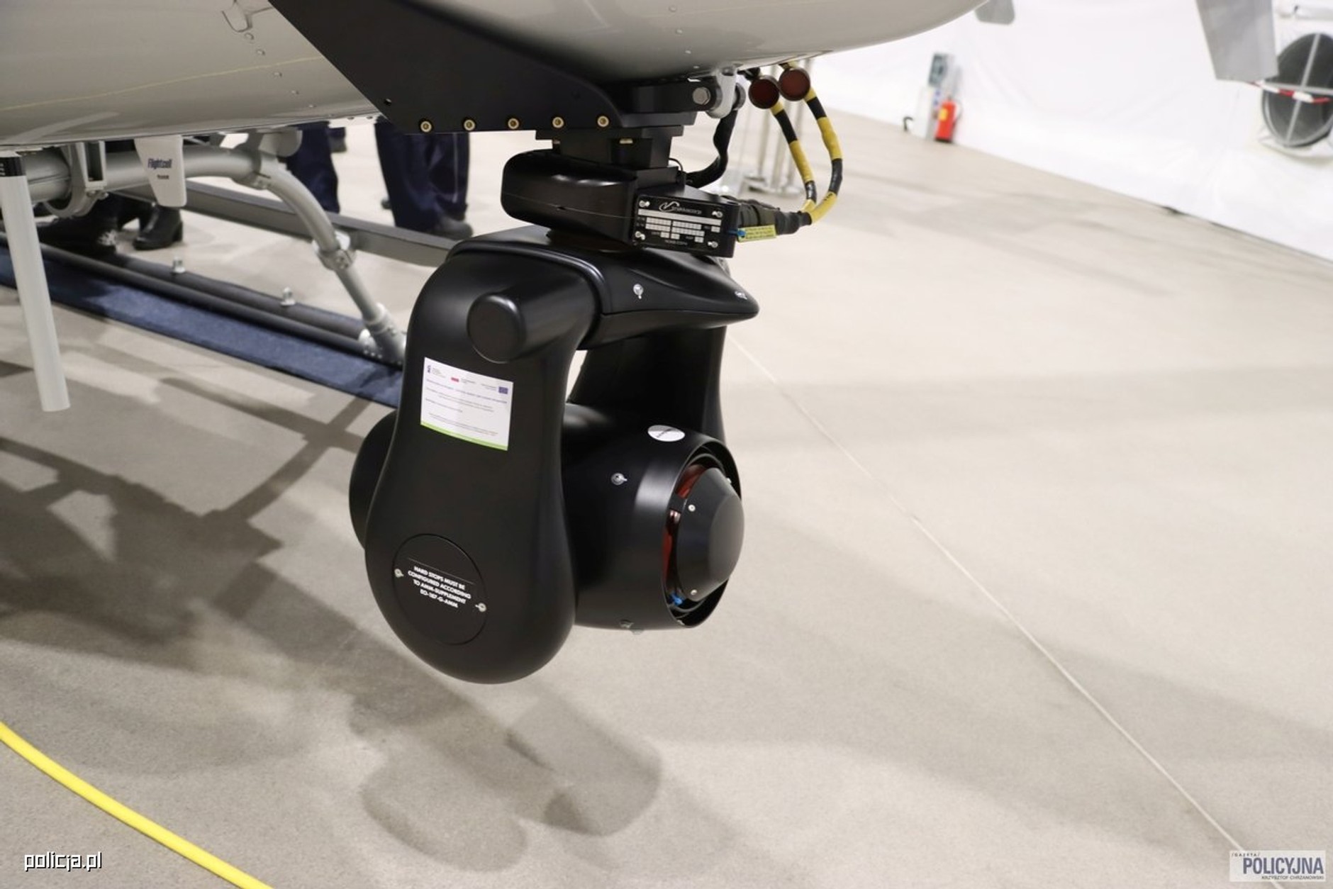 Policyjny śmigłowiec Bell-407GXi