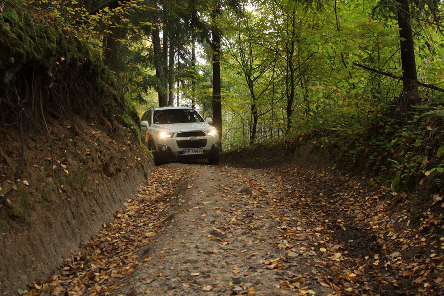 Zwiedzamy okolice Gołdapii z Chevroletem Captivą