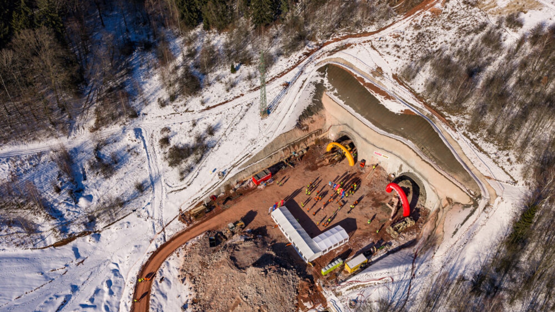 Placu budowy D11 Trutnov – granica państwowa Czech i Polski