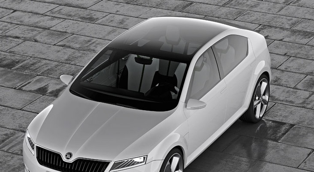 Škoda z nowym modelem i logo