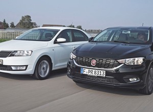 Fiat Tipo kontra Skoda Rapid - co oferują topowe wersje?