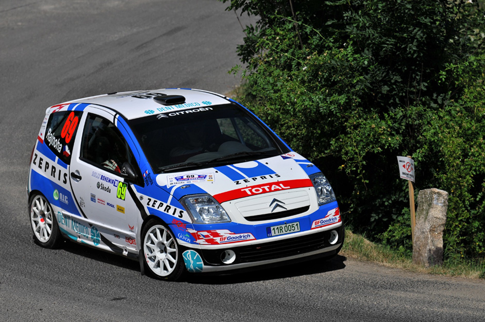 Rajd Bohemia 2010: duet Bębenków znów najlepszy w Citroën Racing Trophy