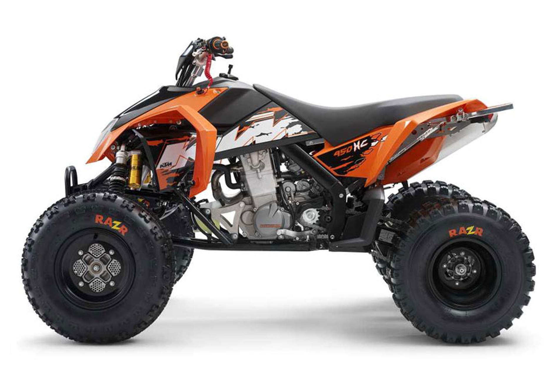 KTM 450XC i 525XC Quad: dwa pomarańczowe czterokołowce