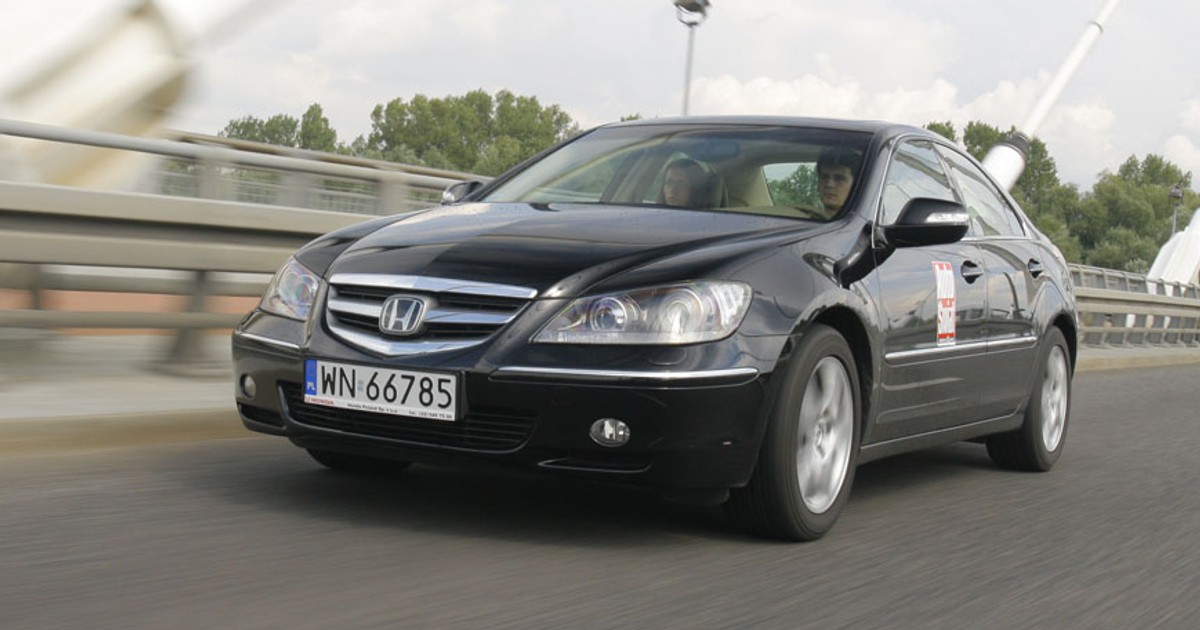 Używana Honda Legend - solidny wóz, choć sporo pali