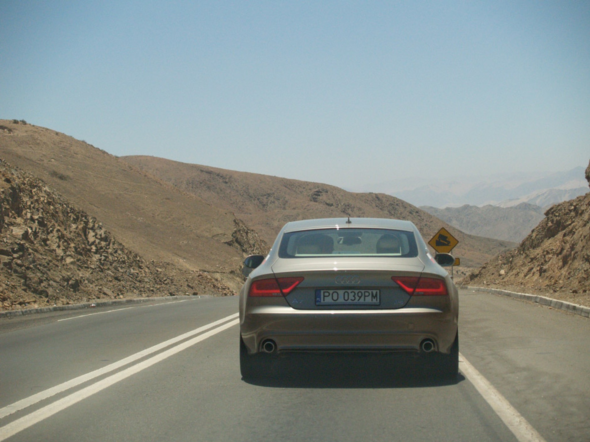 Chilijska próba Audi A7