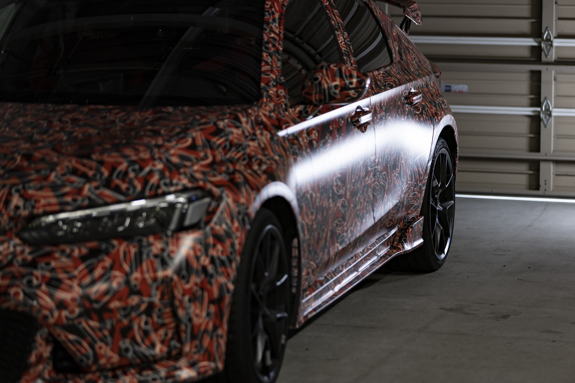 Zakamuflowana prototypowa Honda Civic Type R