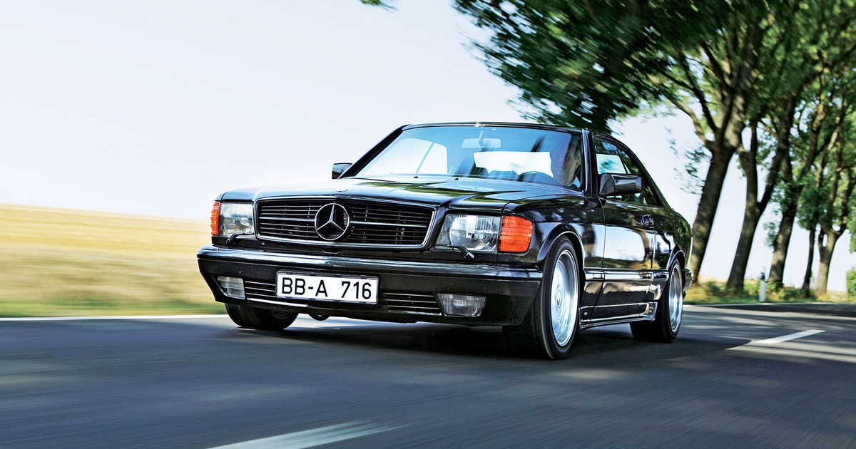 Mercedes 560 SEC AMG 6.0 - najlepszy z najlepszych