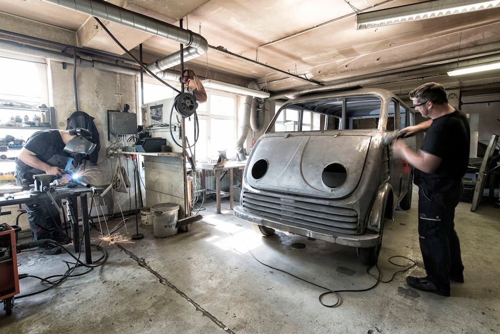 Elektryczne DKW z 1956 r.