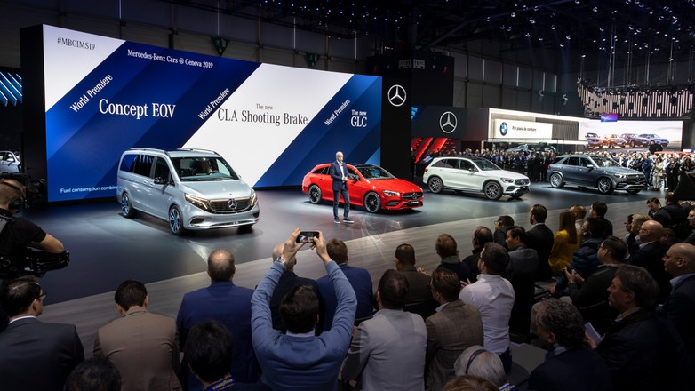 Mercedes w Genewie - 2019