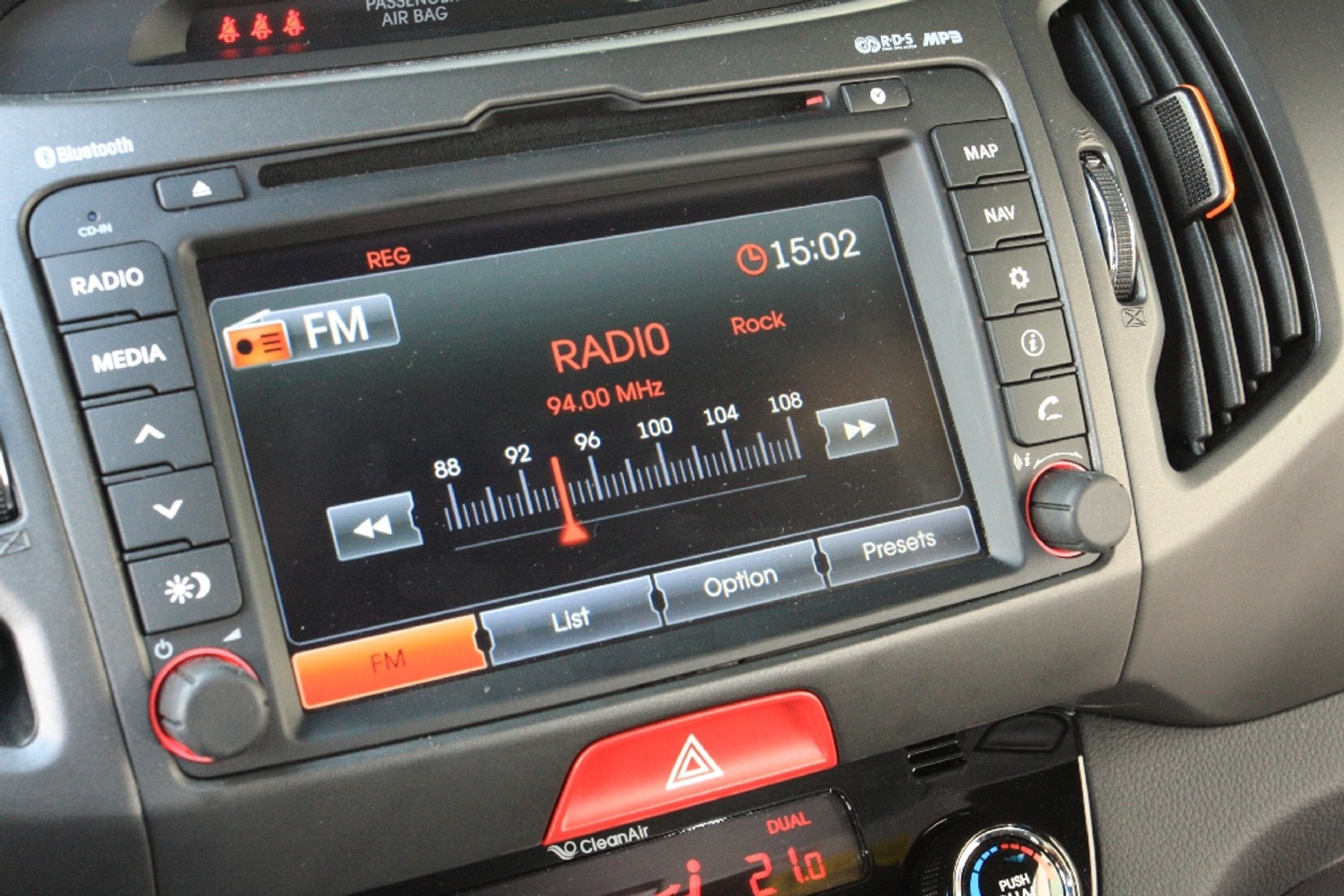 Kia Sportage - wnętrze