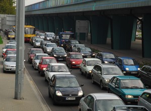 Świąteczne korki zawitały do miast