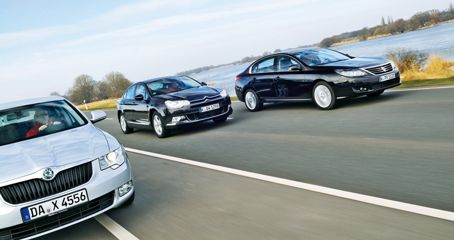 Citroen C5 kontra Renault Latitude i Skoda Superb: szukamy ekonomicznej limuzyny dla biznesmena