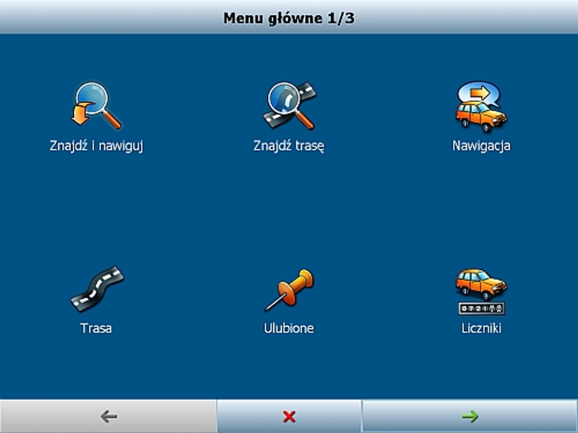 Nawigacja na PC
