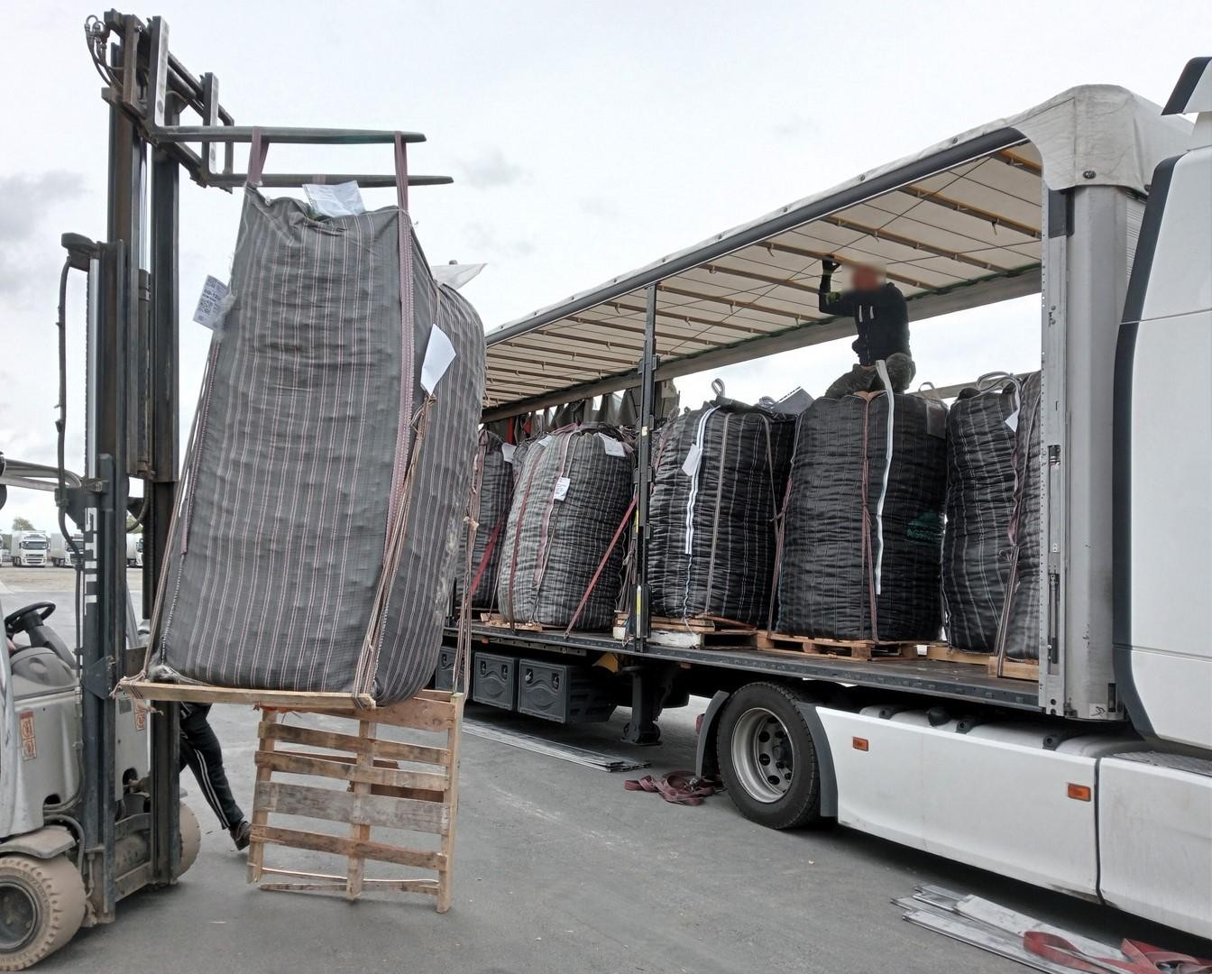 Kontrola przeładowanego pojazdu