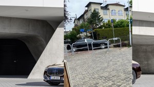"Nie po to kosztuje 2 mln, żeby nie móc parkować w dowolnym miejscu". Maybachem jechał ścieżką rowerową