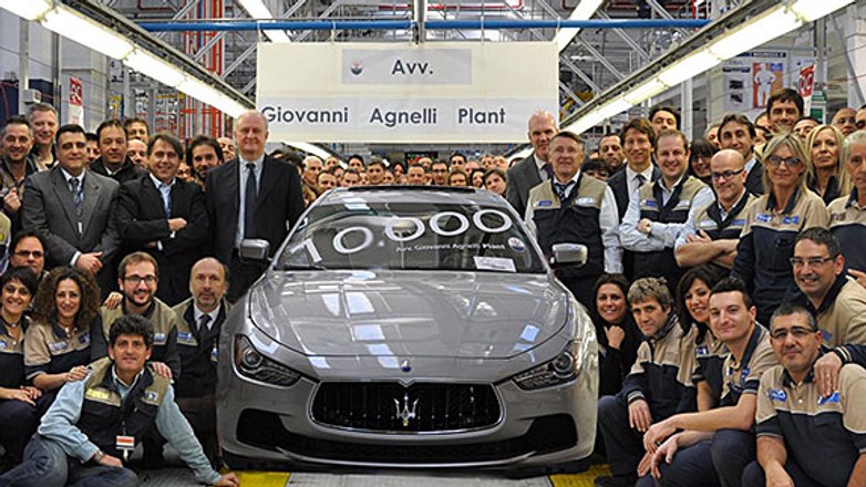 Maserati produkuje coraz więcej