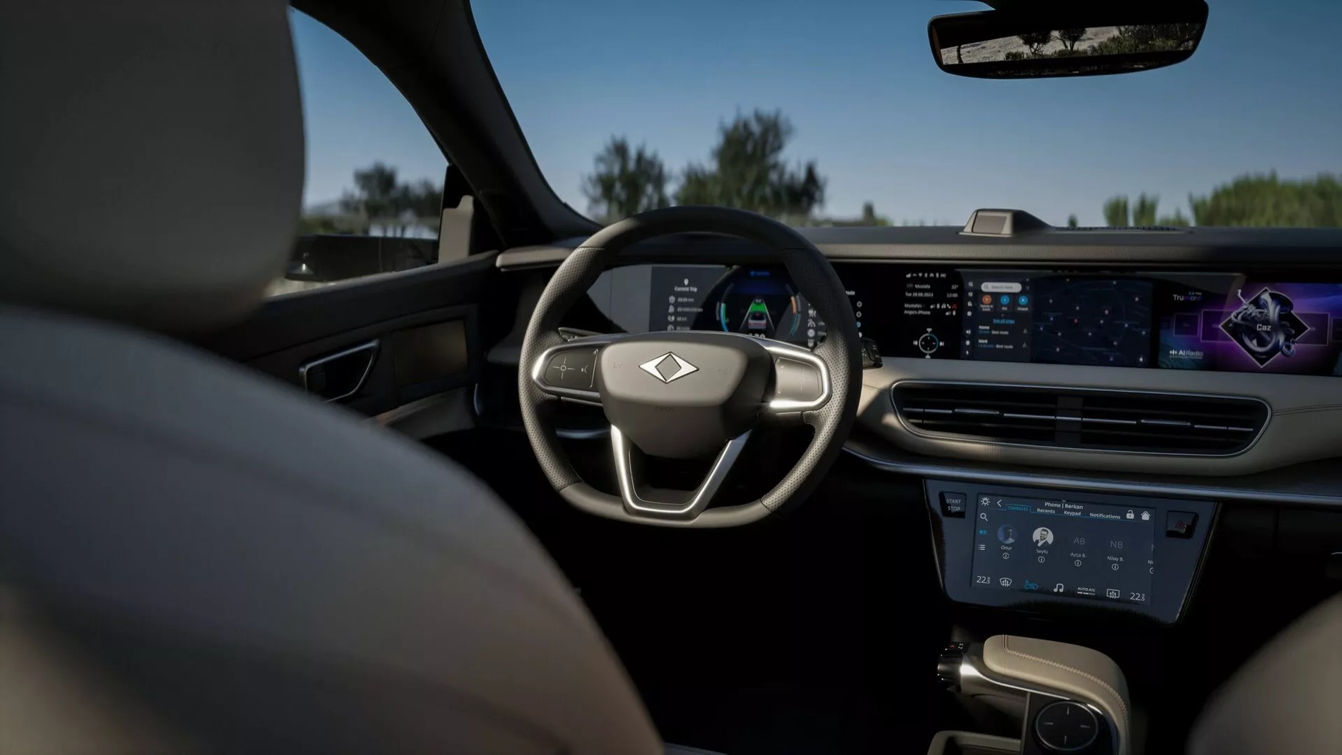 Togg T10F, czyli elektryczny sedan z Turcji