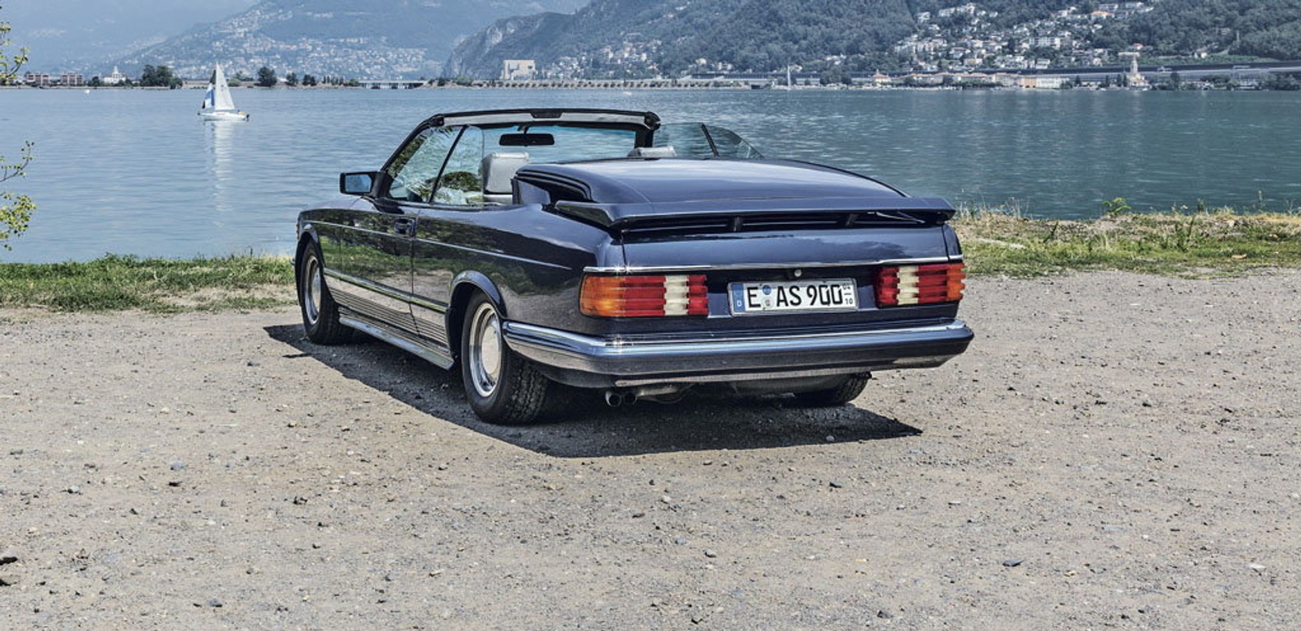 Stuningowane klasyki - Mercedes 500 SEC bb Magic Top