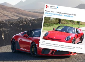 Robert Lewandowski ma nowe Porsche. Przyłapano go w wyjątkowym modelu