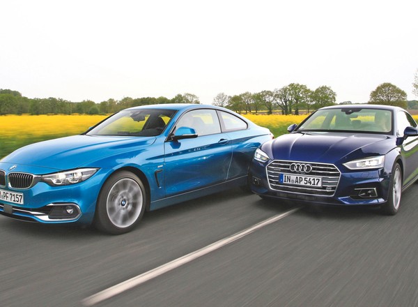 Audi A5 kontra BMW 430i - brakuje tylko dwóch cylindrów