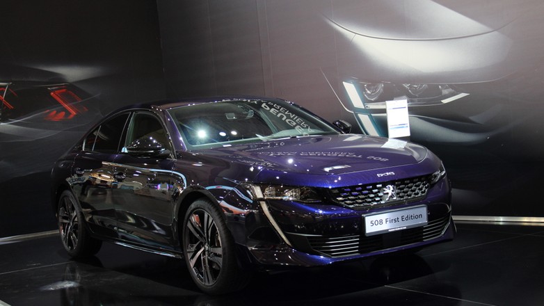 Peugeot 508 podczas Poznań Motor Show