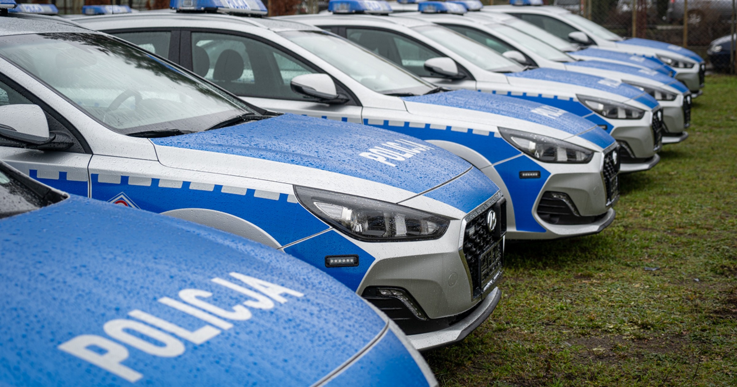 Hyundai'e i30 kombi w polskiej policji