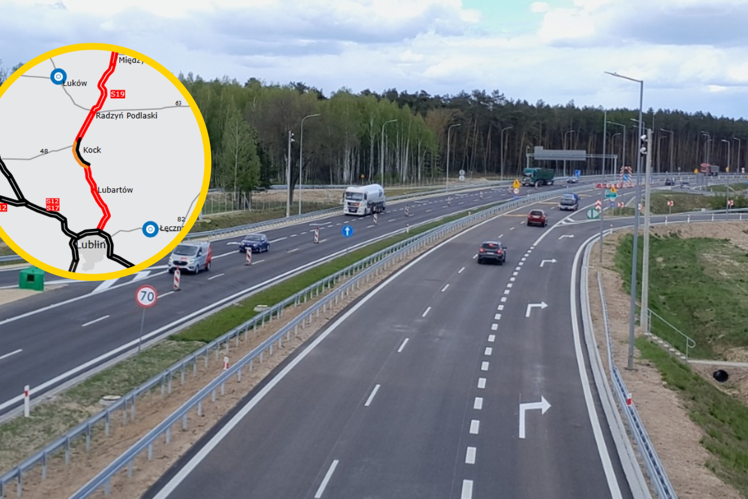 Obwodnica Kocka i Woli Skromowskiej na S19 już z drugą jezdnią