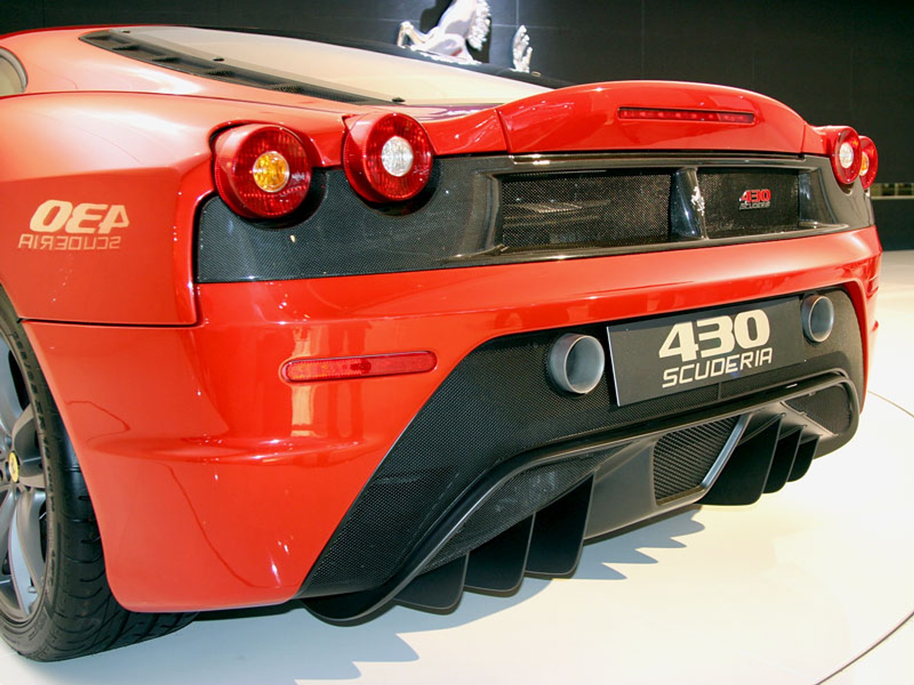 IAA Frankfurt 2007: Ferrari F430 Scuderia – premiera z Michaelem Schumacherem