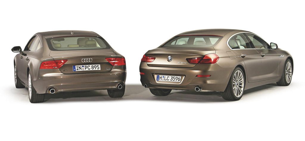Audi A7 kontra BMW serii 6 Gran Coupe: niepraktyczne, ale pożądane