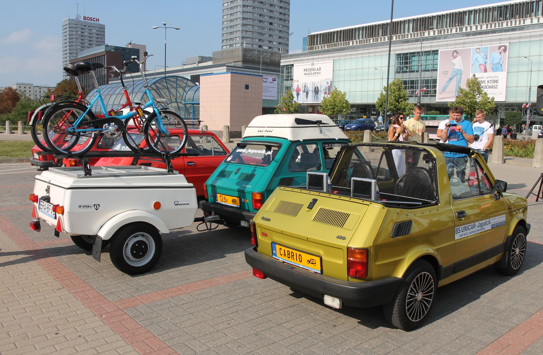 13 Ogólnopolski Zlot Fiata 126p w Warszawie