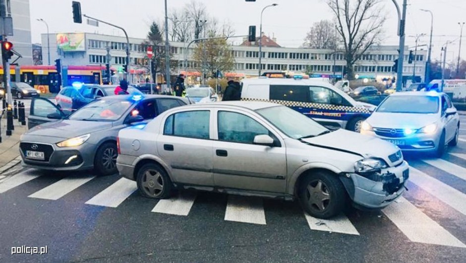 Policyjny pościg ulicami Warszawy