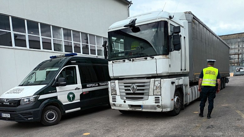 Kontrolerzy ITD odkryli dwa zakazane urządzenia w ciężarówce