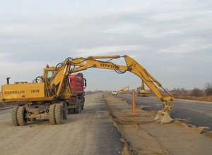 Trwa budowa autostrady A4 Szarów - Tarnów