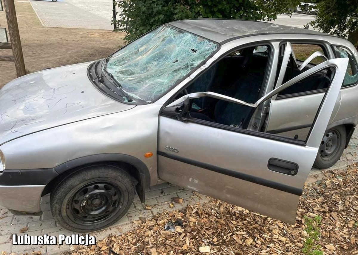 Opel zdecydowanie nie nadawał się do jazdy