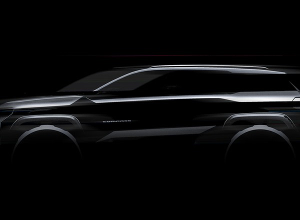 Nowy Jeep Compass zbliża się wielkimi krokami. Producent ujawnia pierwsze zdjęcia