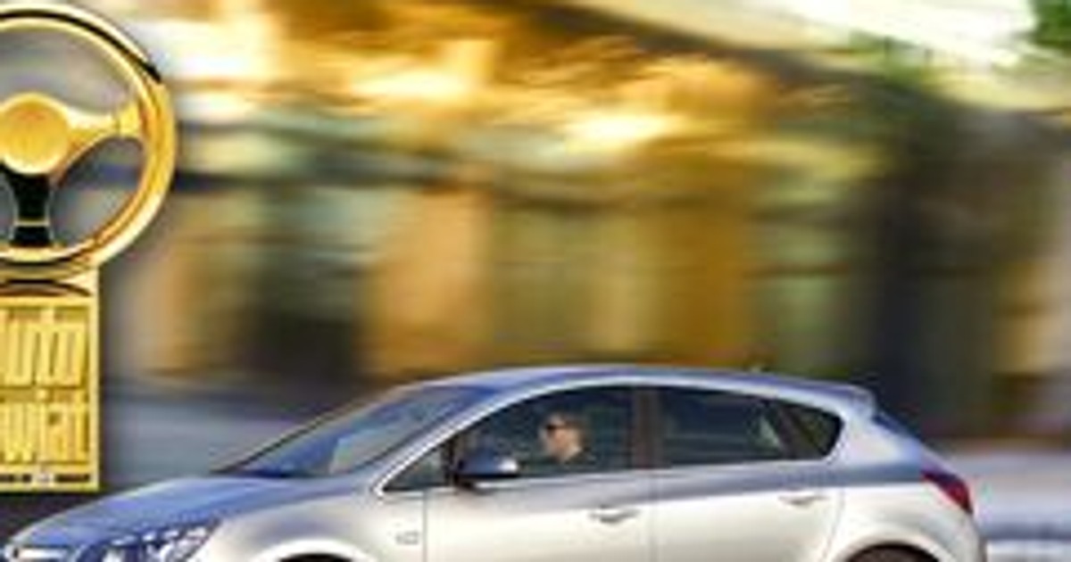 Złota Kierownica tygodnika Auto Świat dla Opla Astra